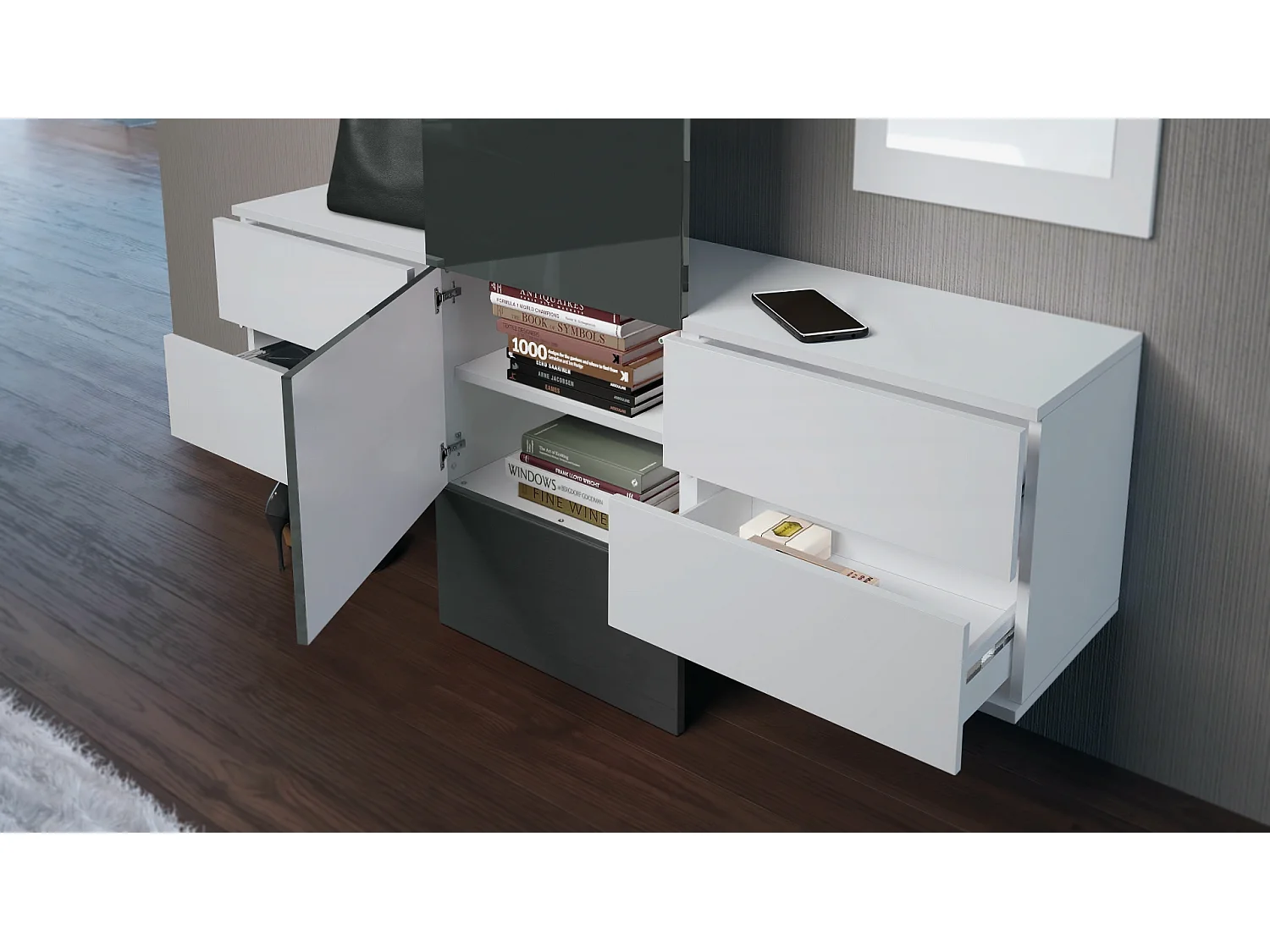 GARDEROBE Carlton Paneel in Eiche Nature