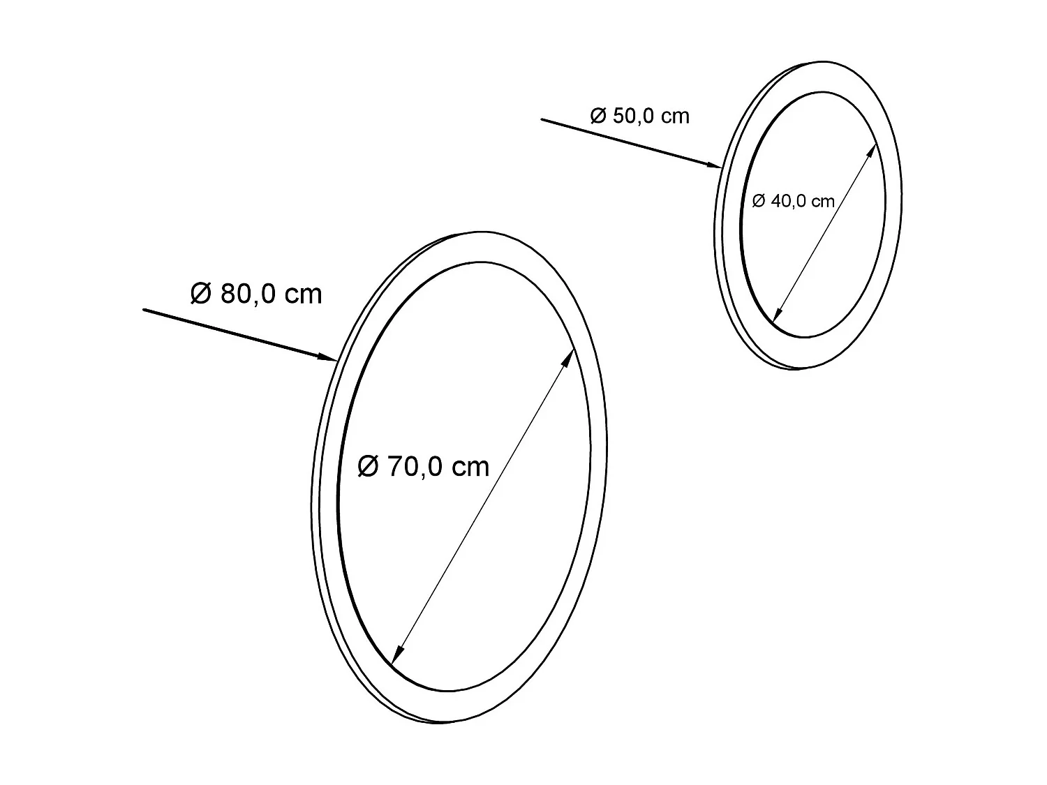 Ensemble de garde-robe  DualVista, composé de 1 panneau de porte-manteau, 1 armoire à tiroirs, 1 module de rangement et 2 miroirs, blanc mat/gris brillant