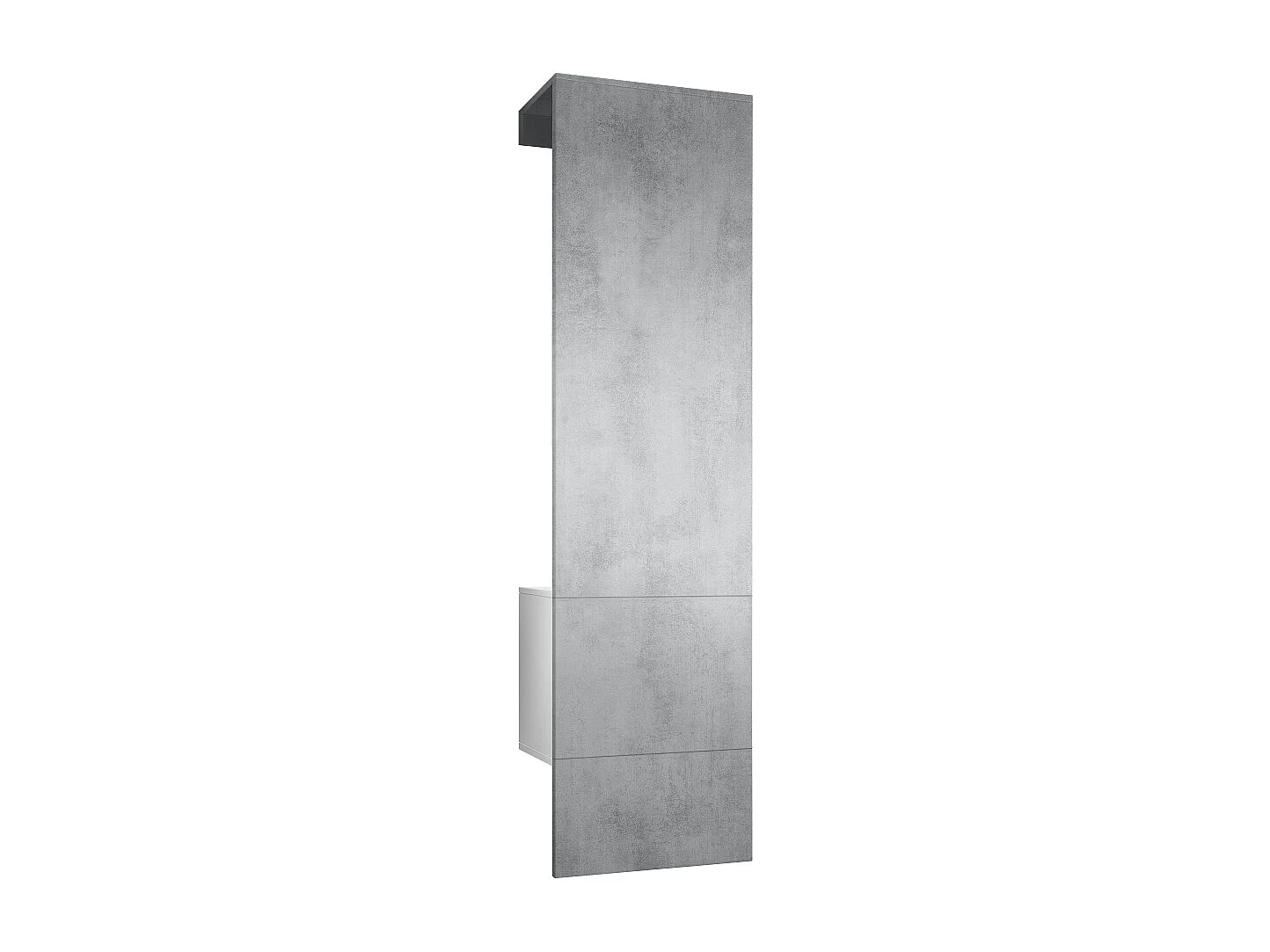 GARDEROBE Carlton Paneel in Beton Oxid Optik