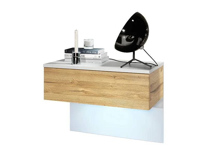 NACHTTISCH Sleep Fronten in Eiche Natur