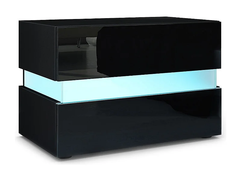 NACHTTISCH Flow Schwarz