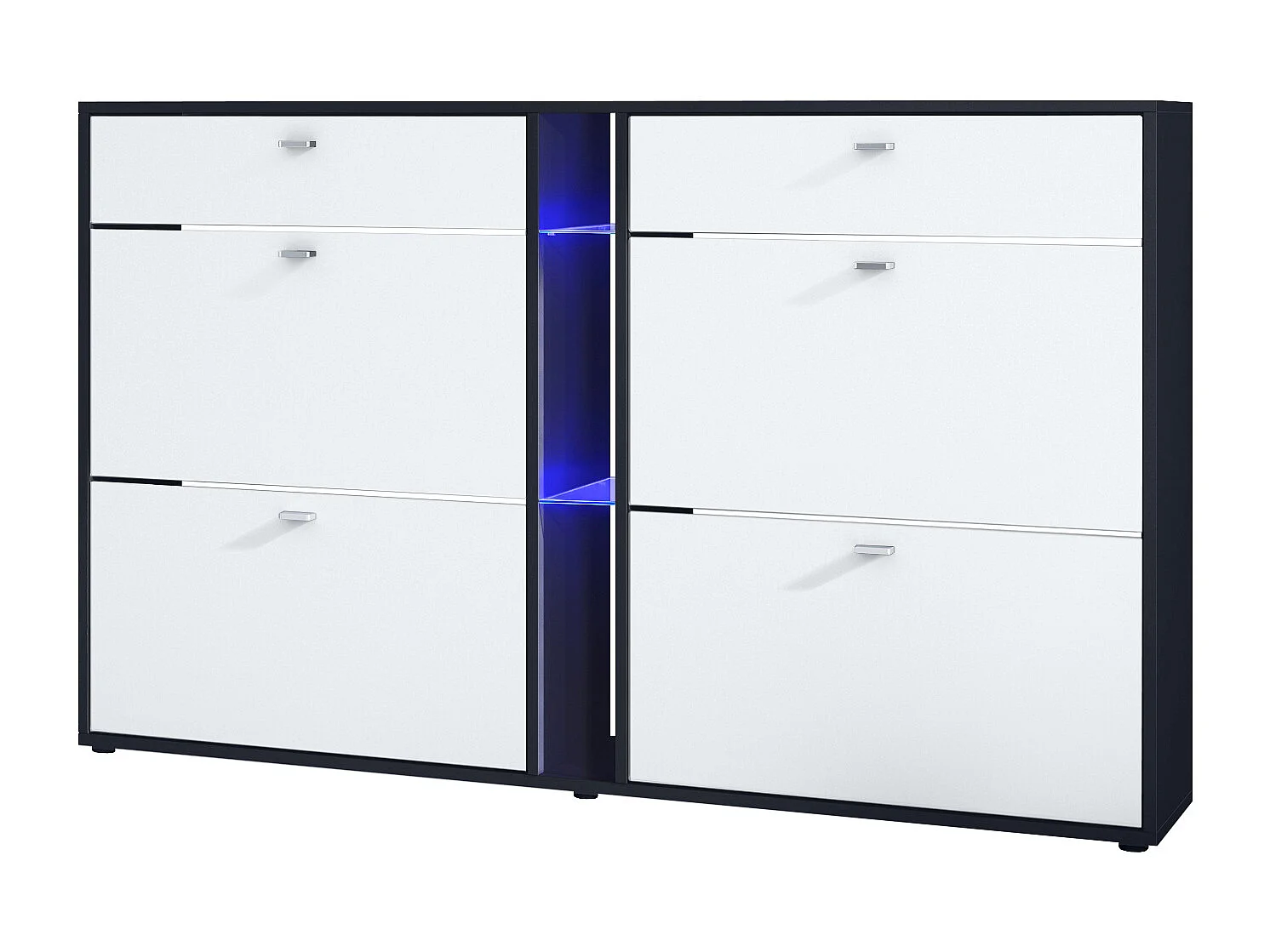 SCHUHSCHRANK Today Fronten in Weiß matt