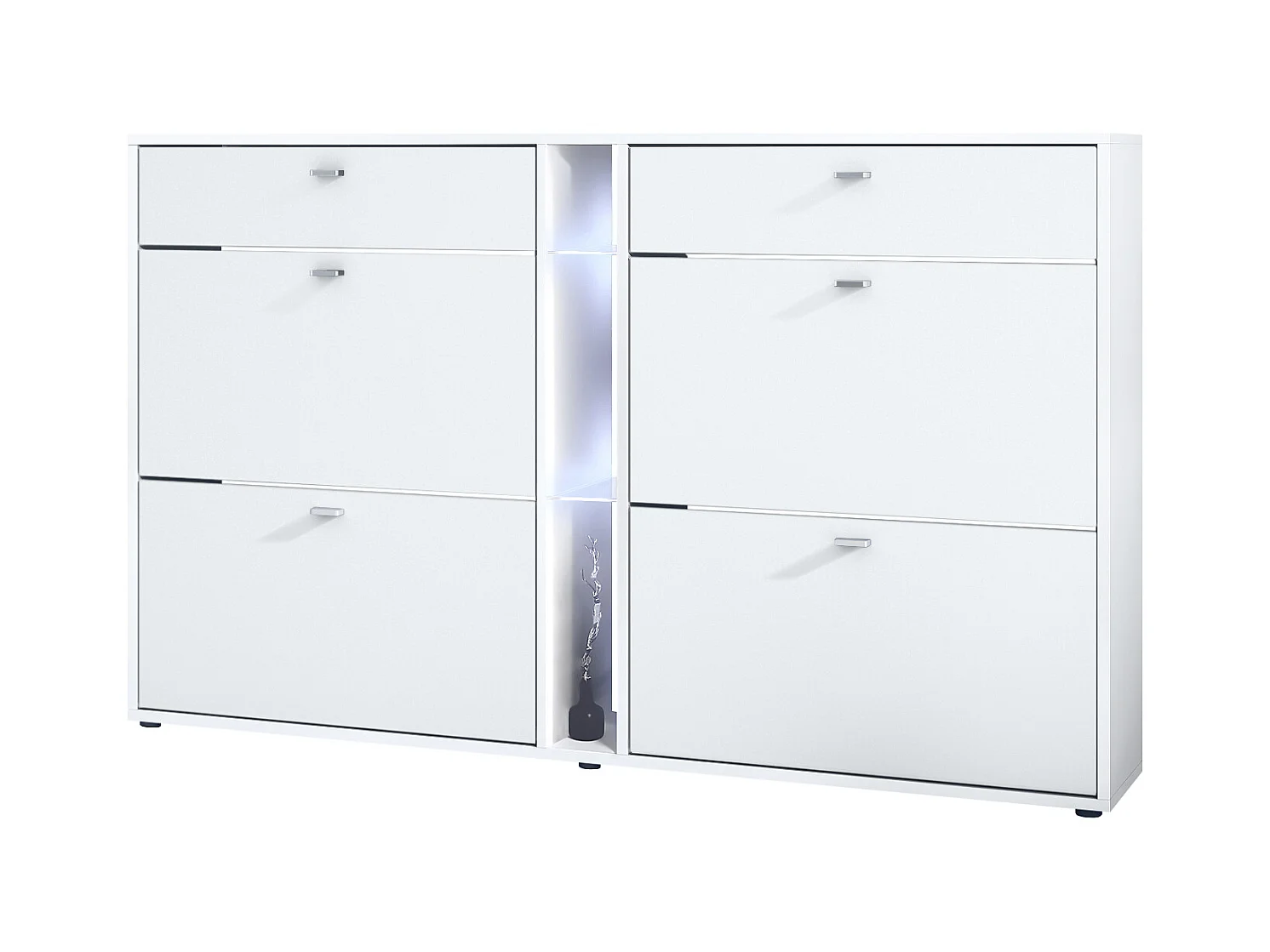 SCHUHSCHRANK Today Fronten in Weiß matt