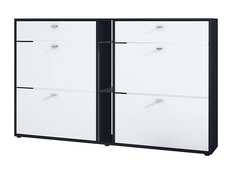 SCHUHSCHRANK Today Fronten in Weiß matt