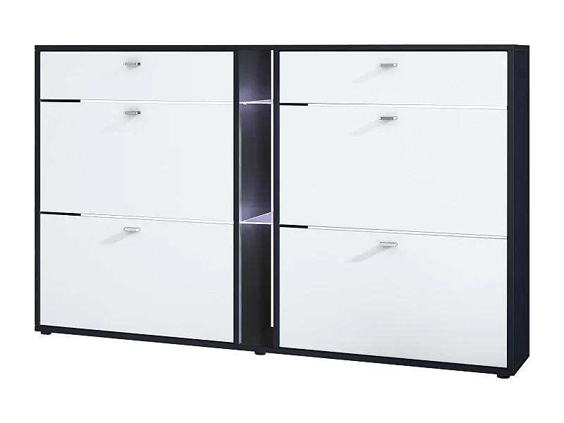 SCHUHSCHRANK Today Fronten in Weiß matt