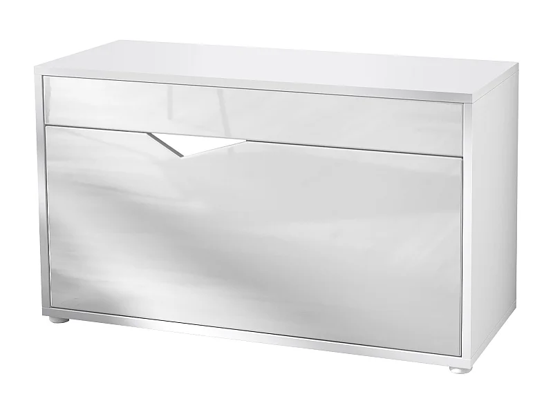 SCHUHSCHRANK Kolmio Weiß Hochglanz