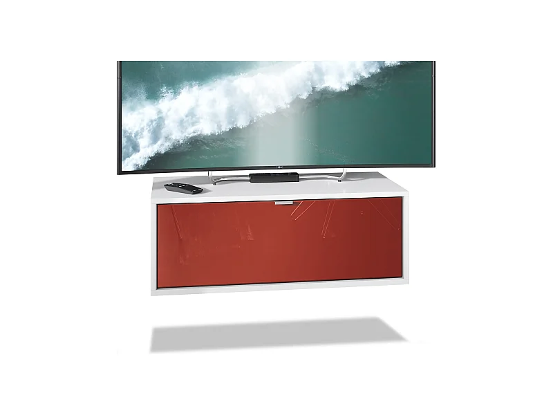 LOWBOARD Lana Fronten in Bordeaux Hochglanz