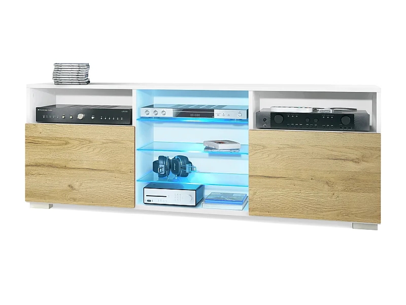 LOWBOARD Granada Front in Eiche Nature