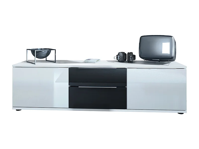 LOWBOARD Linio Schwarz Hochglanz