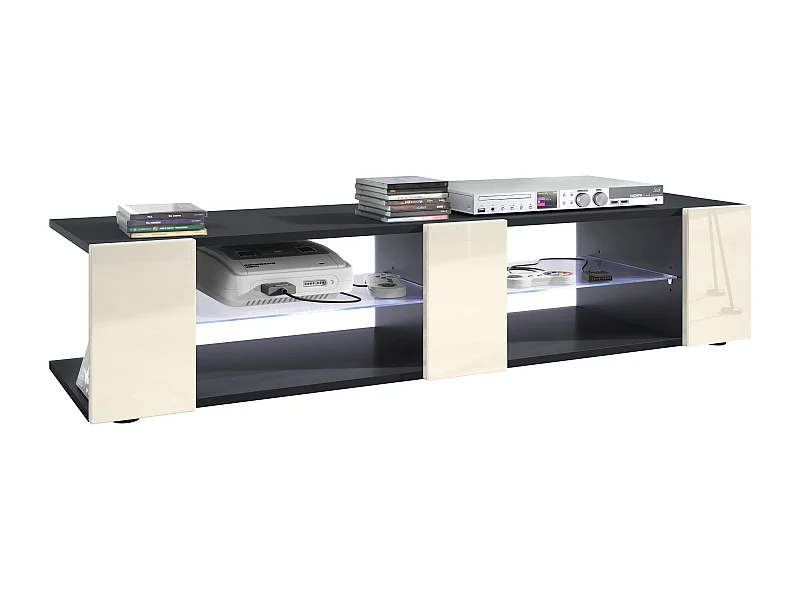 LOWBOARD Movie Fronten in Creme Hochglanz