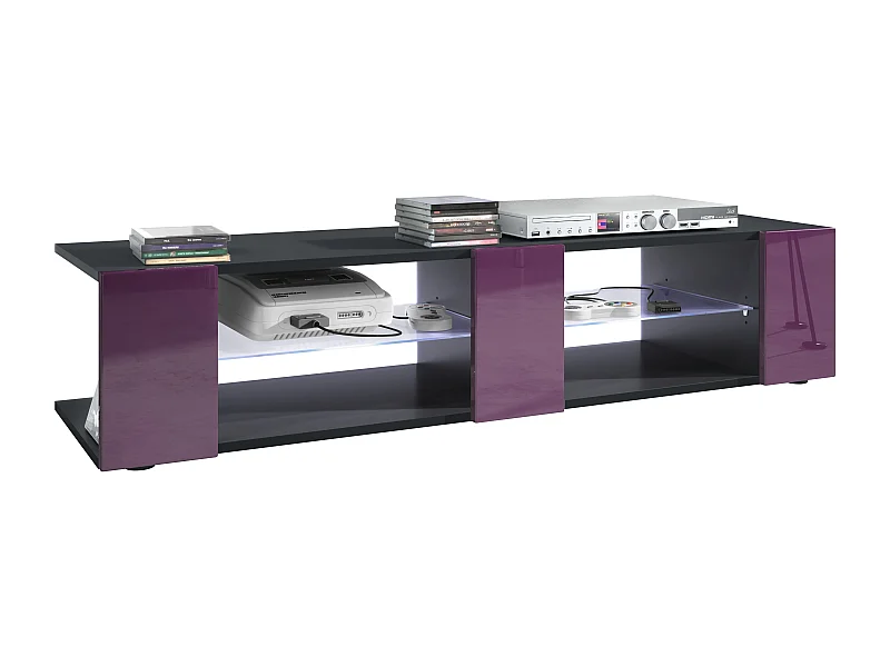 LOWBOARD Movie Fronten in Brombeer Hochglanz