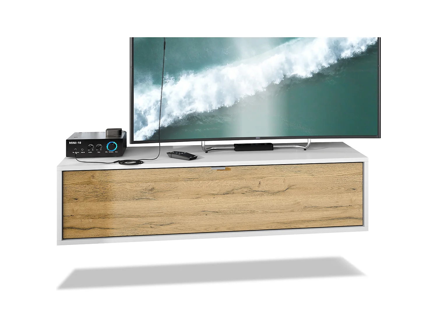 LOWBOARD Lana Fronten in Eiche Natur