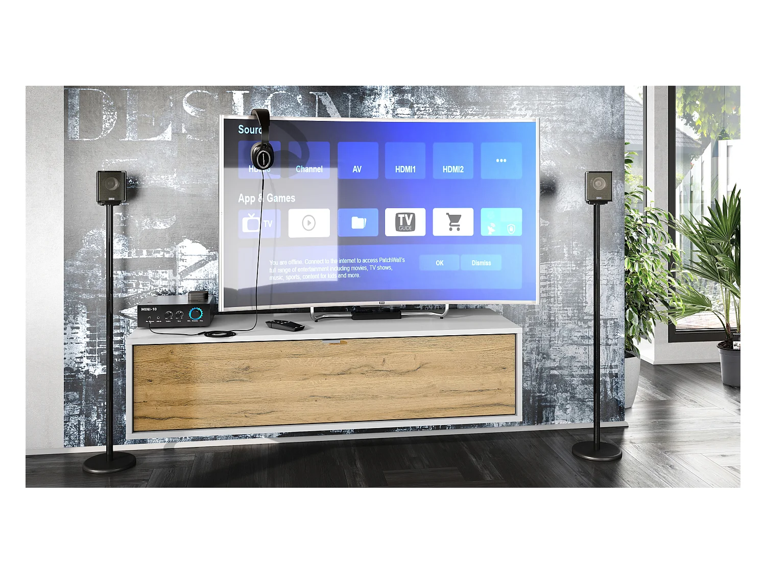 LOWBOARD Lana Fronten in Eiche Natur