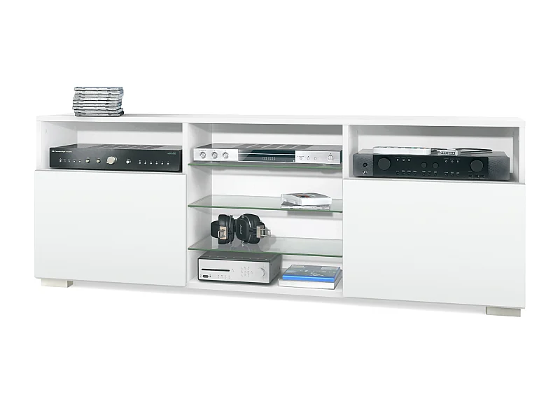 LOWBOARD Granada Front in Weiß matt