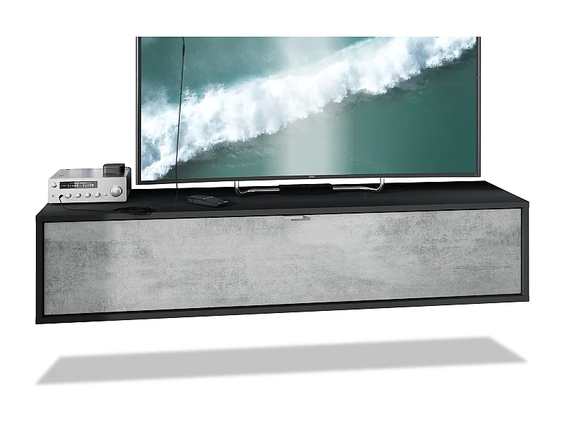 LOWBOARD Lana Fronten in Beton Oxid Optik