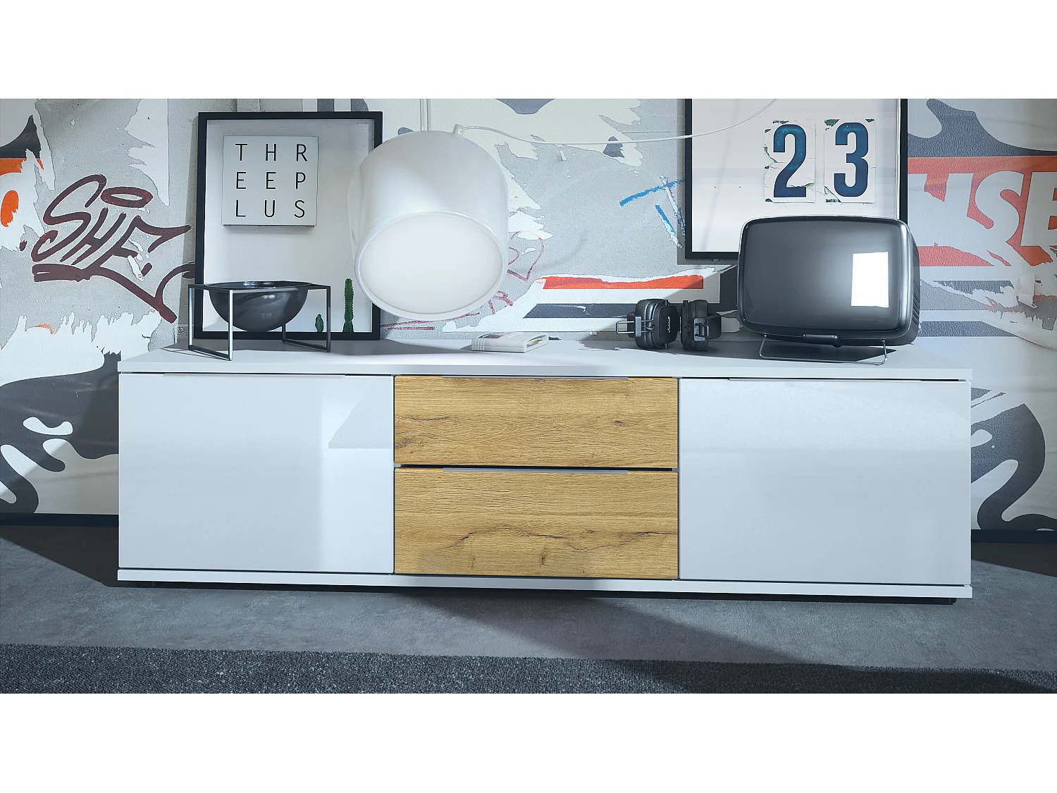 LOWBOARD Linio Eiche Natur