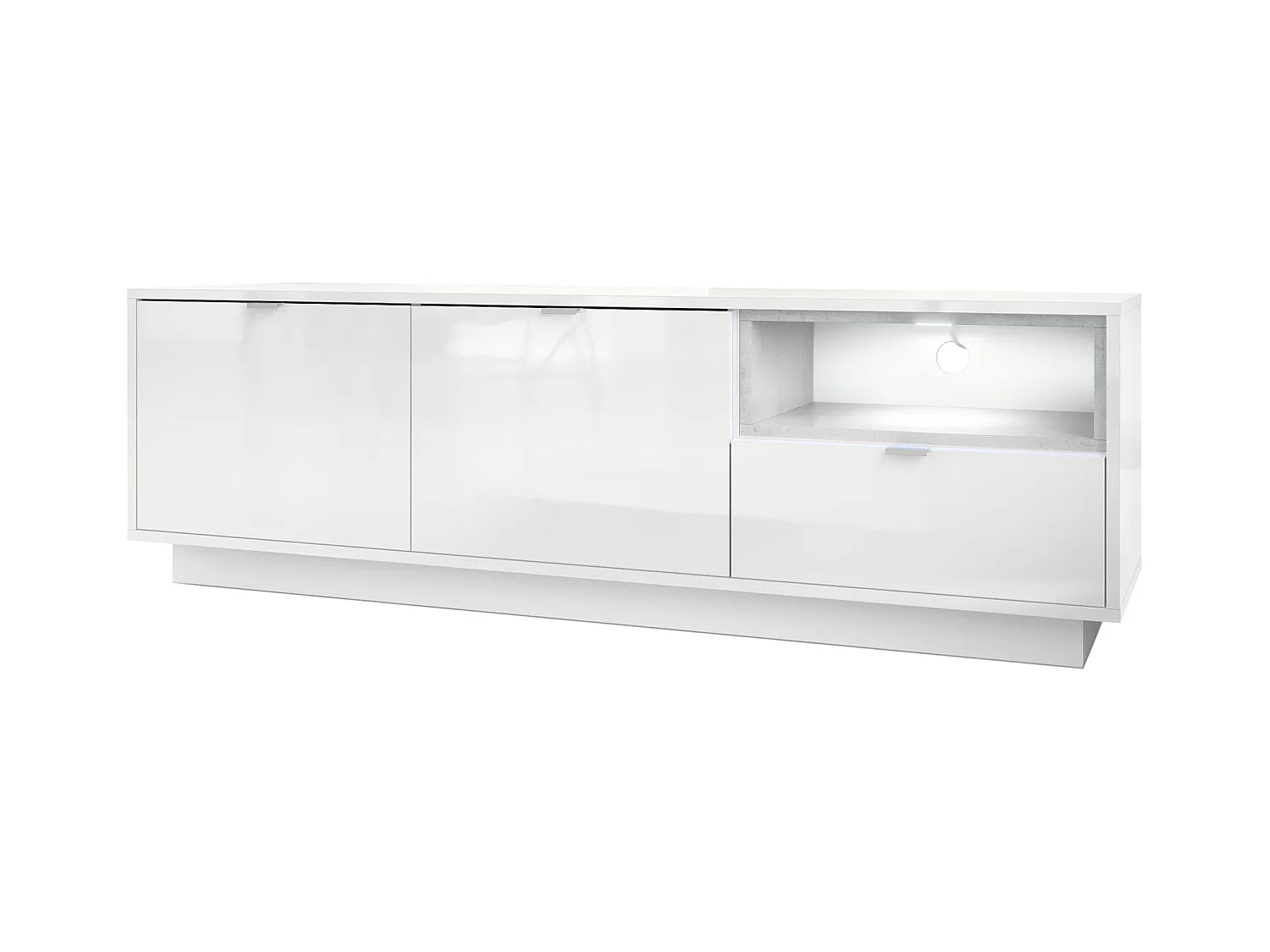 LOWBOARD Metro Einsatz in Beton Oxid Optik