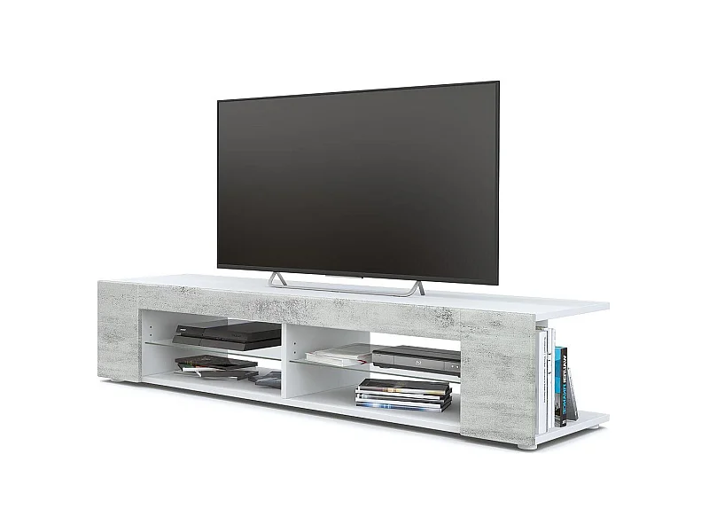 LOWBOARD Movie Front in Beton Oxid Optik