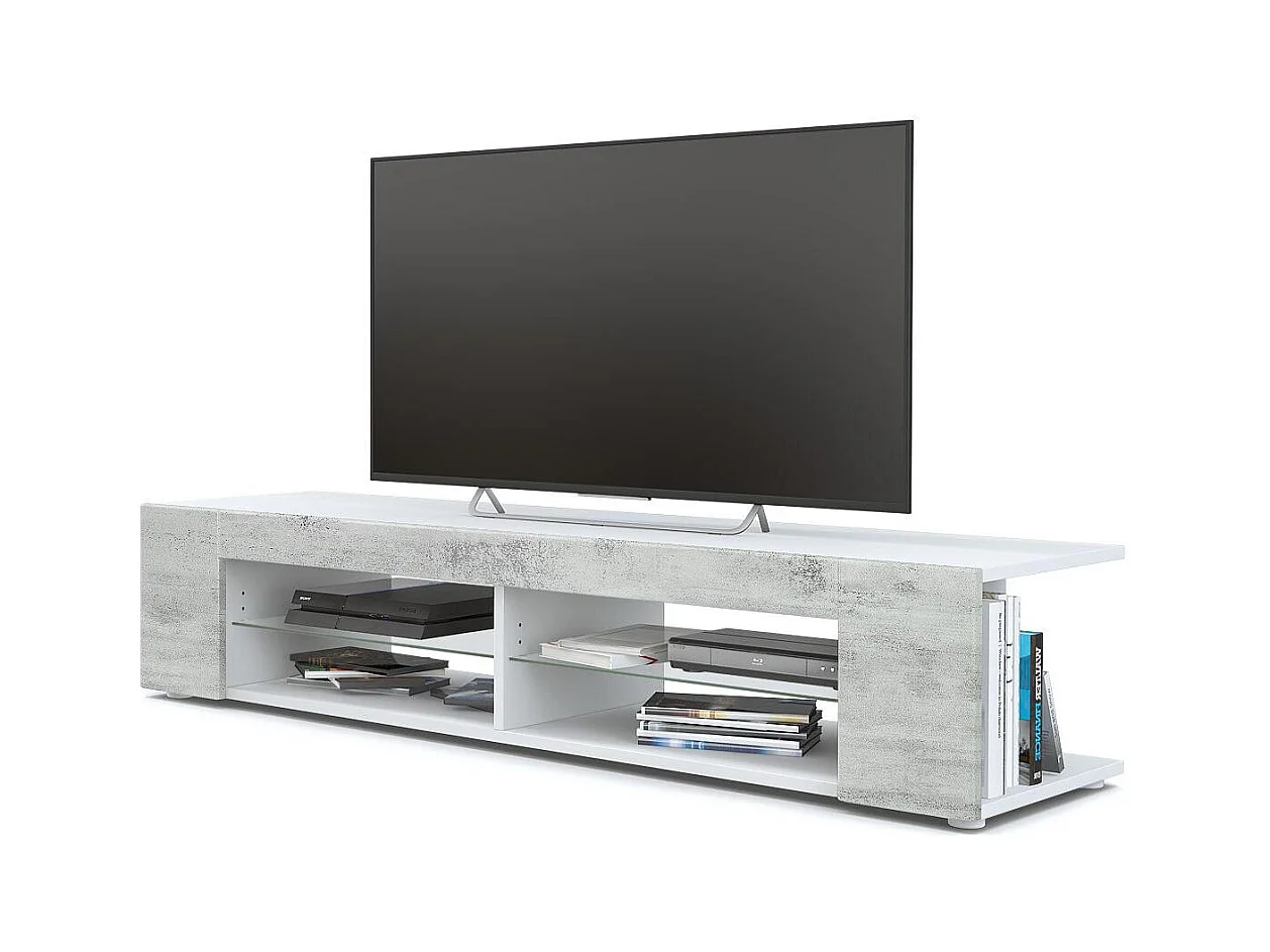 LOWBOARD Movie Front in Beton Oxid Optik