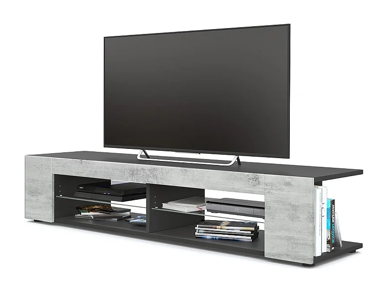 LOWBOARD Movie Front in Beton Oxid Optik