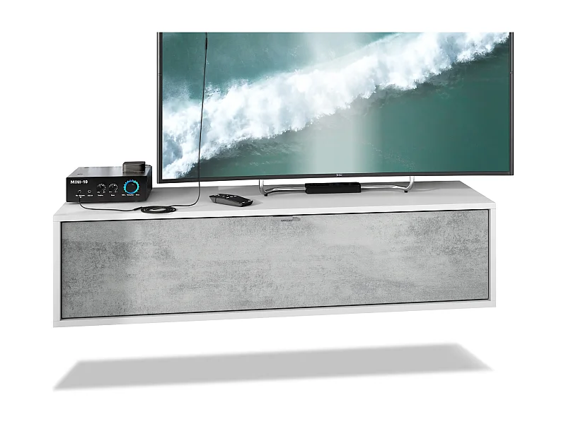 LOWBOARD Lana Fronten in Beton Oxid Optik