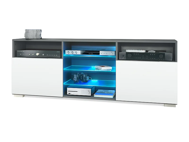 LOWBOARD Granada Front in Weiß matt