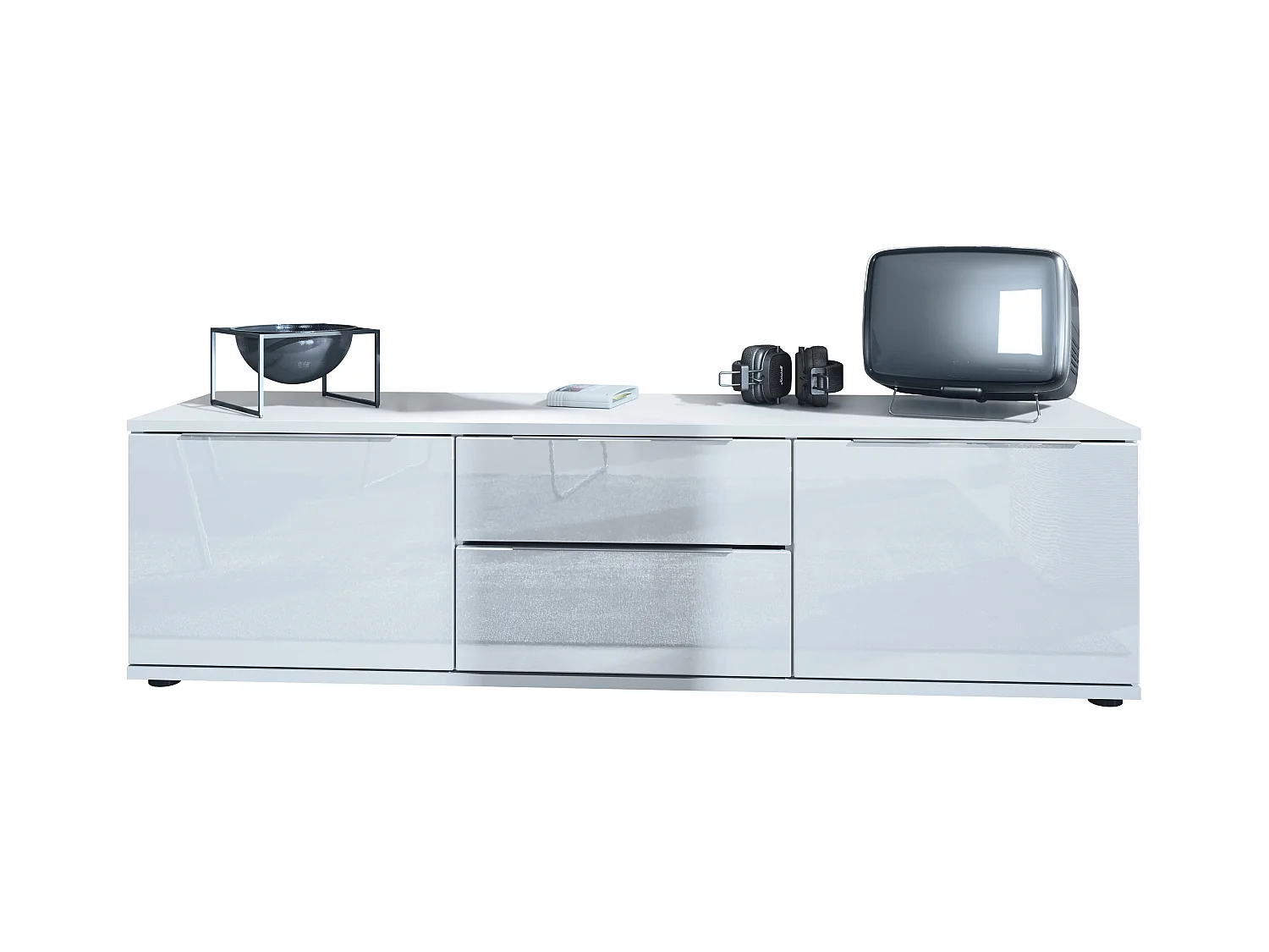 LOWBOARD Linio Weiß Hochglanz
