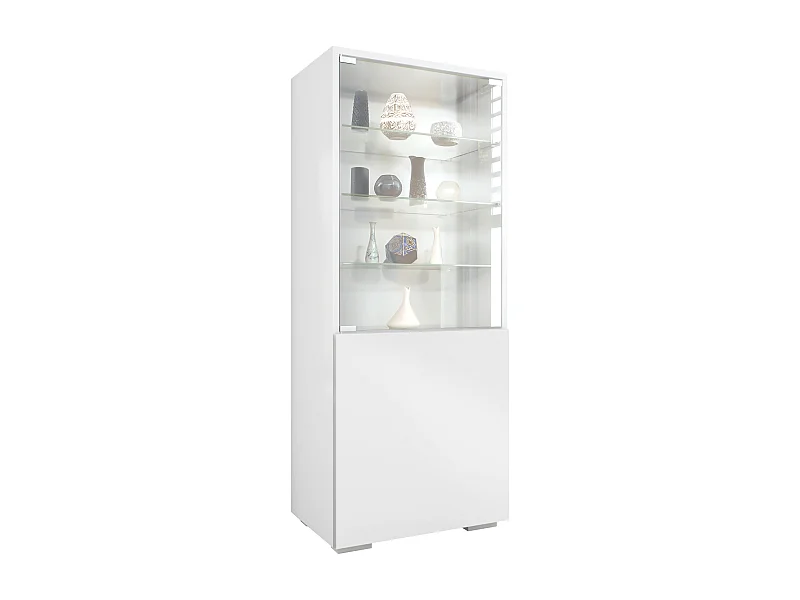 VITRINE Granada Weiß matt