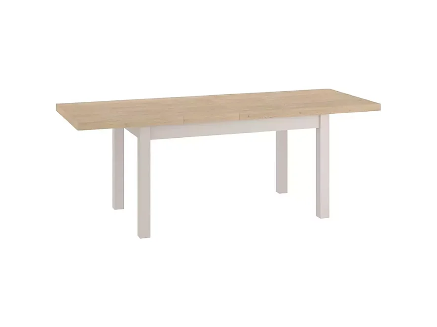 Table extensible 10 pers chêne et cachemire 218 cm MODERNAZ
