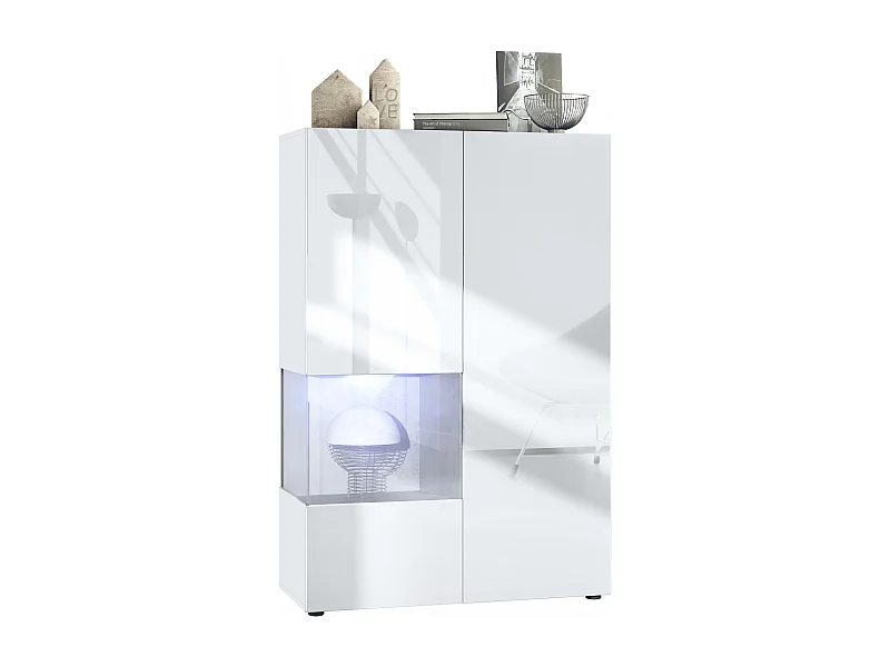 VITRINE Morena Einsatz in Beton Oxid Optik