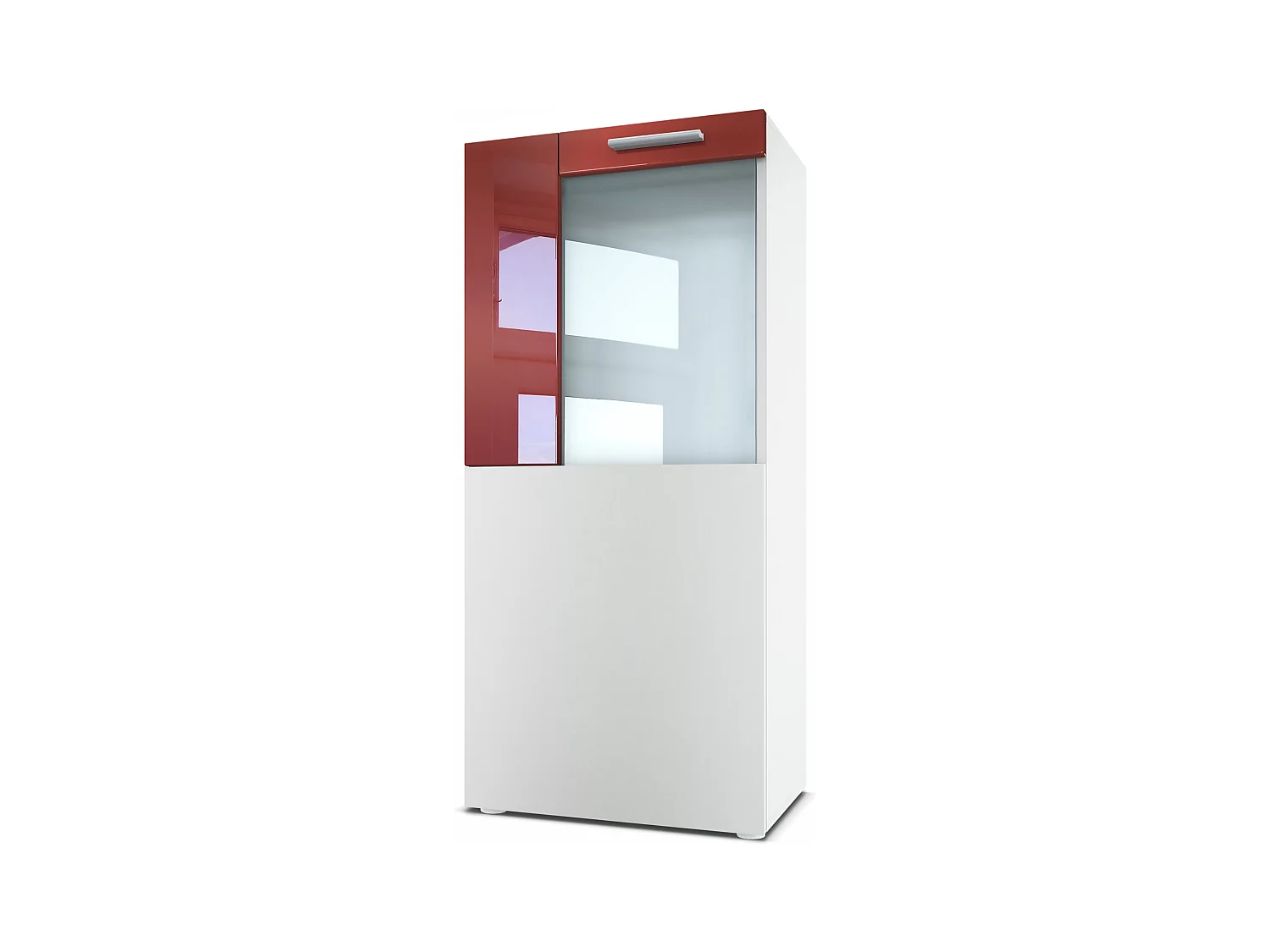 VITRINE Movie Absetzungen in Bordeaux Hochglanz