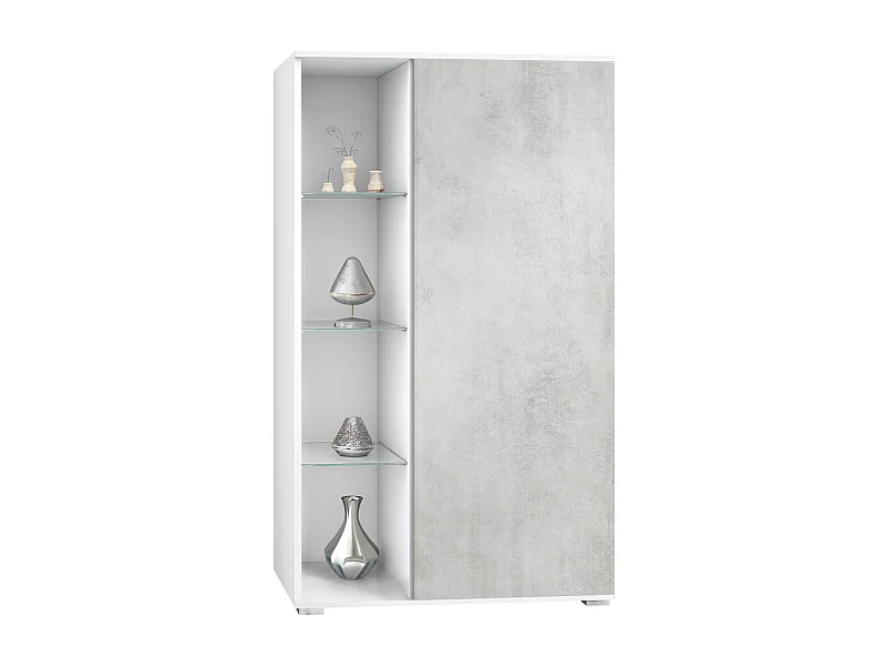 VITRINE Davos Beton Oxid Optik