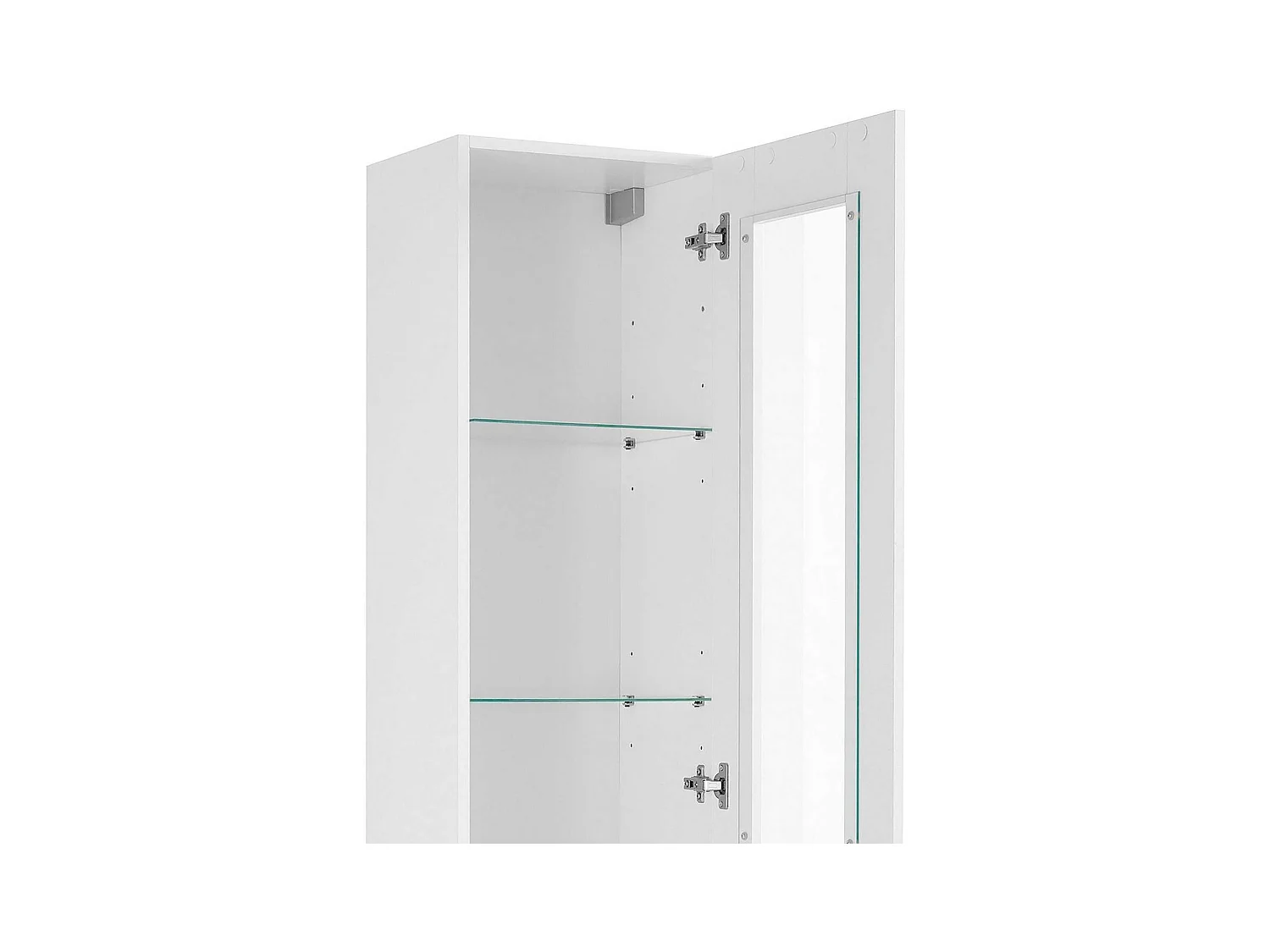 Tilla WH blanco salón vitrina librería mueble de pared