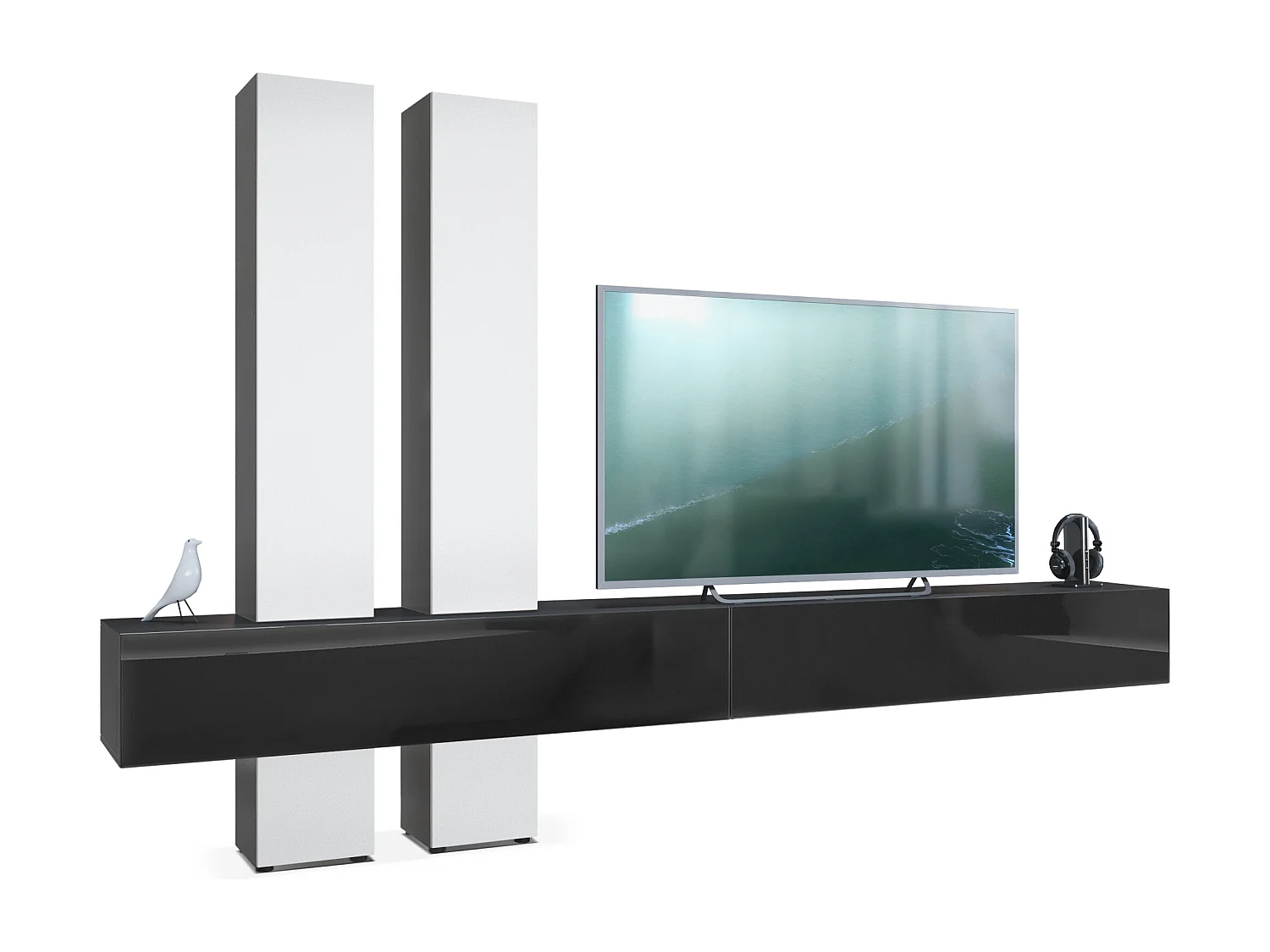 WOHNWAND Moja Türen in Weiß matt