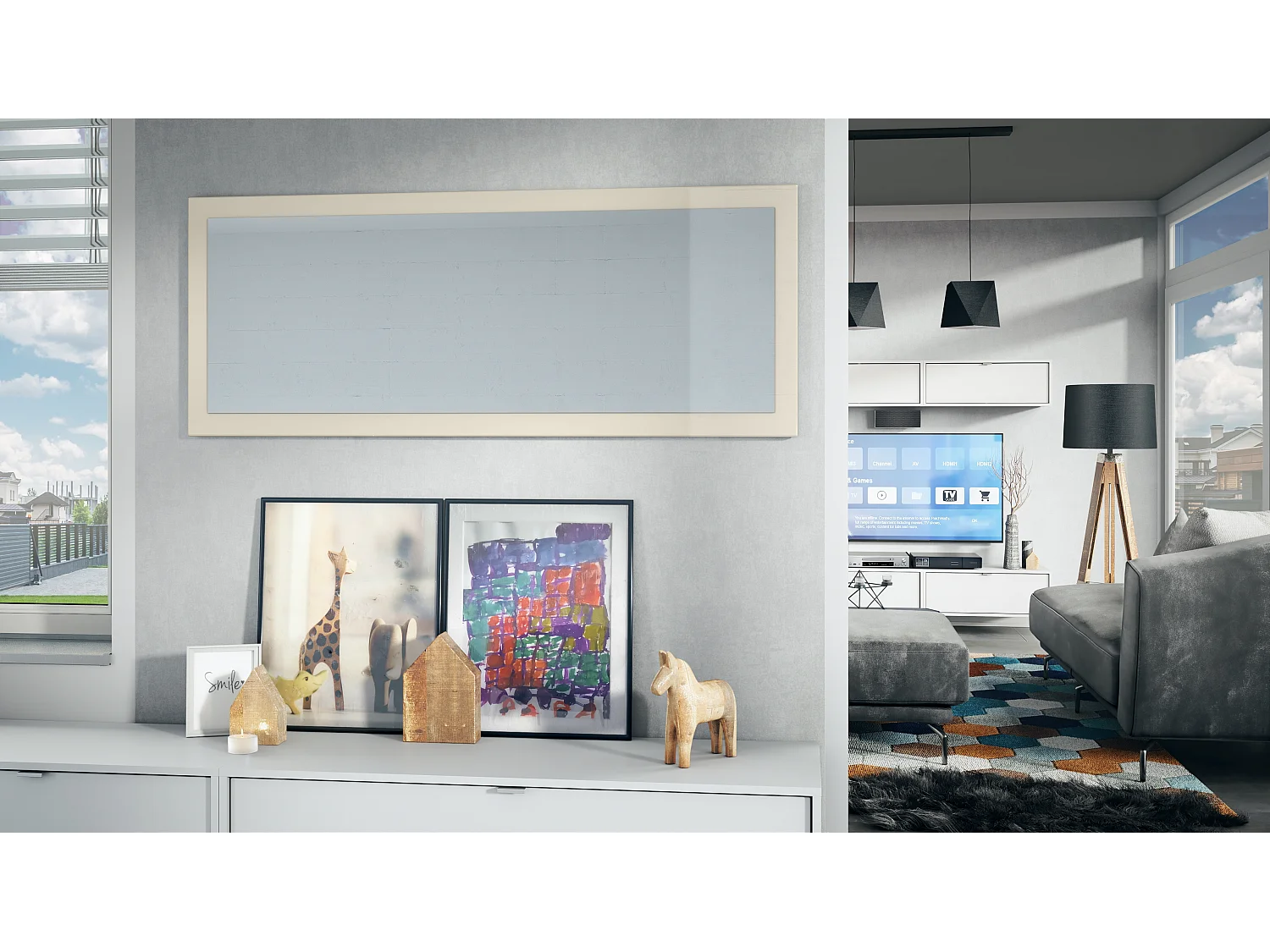 SPIEGEL Lima Creme Hochglanz