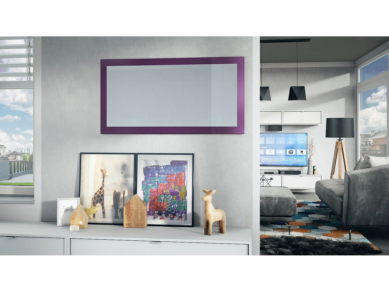 SPIEGEL Lima Brombeer Hochglanz