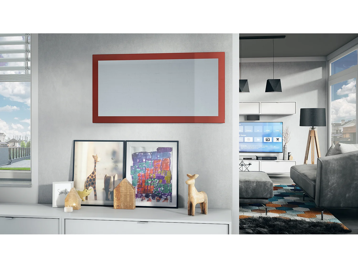 SPIEGEL Lima Bordeaux Hochglanz