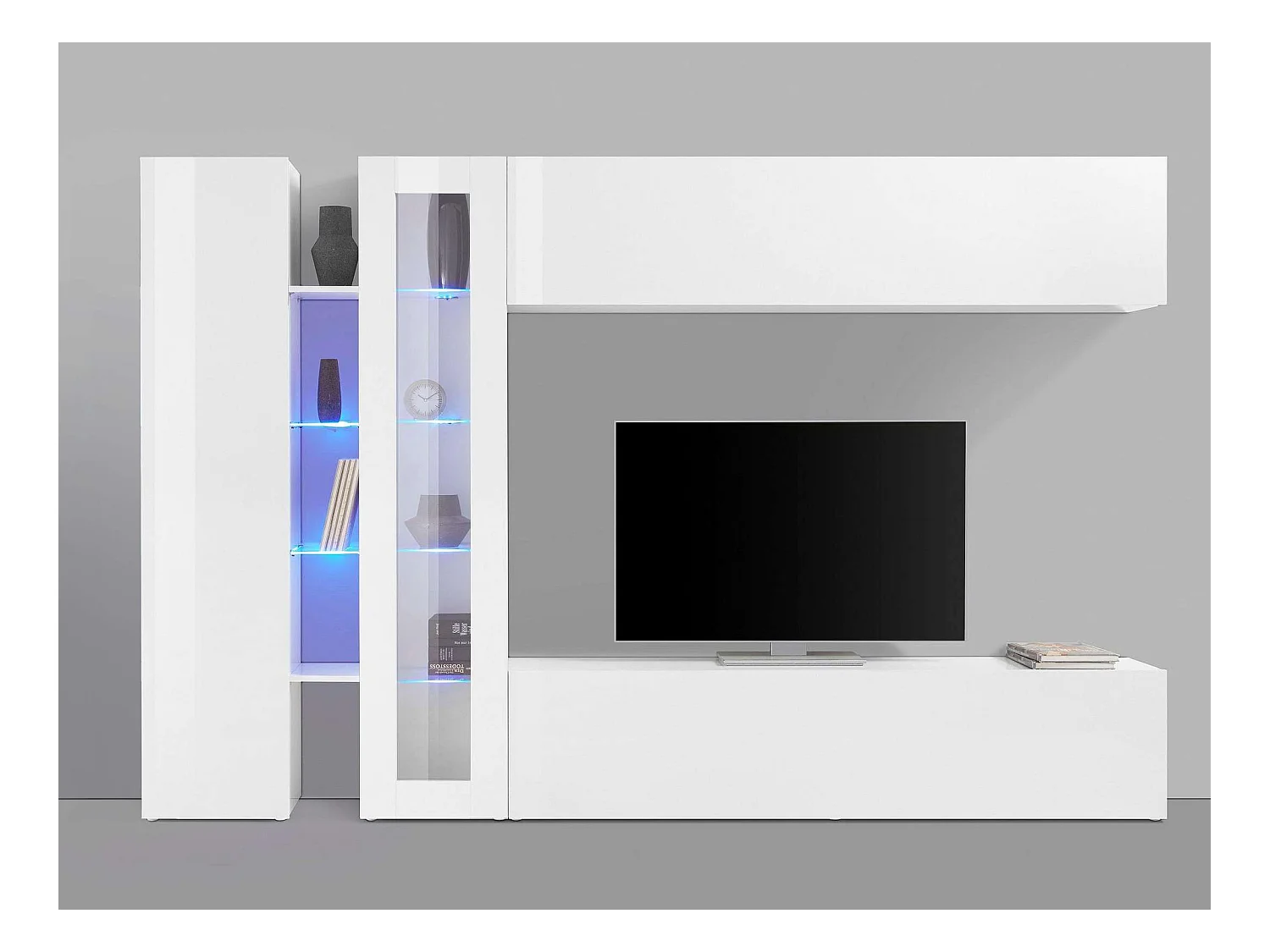 Mueble TV salón blanco Joy Duet