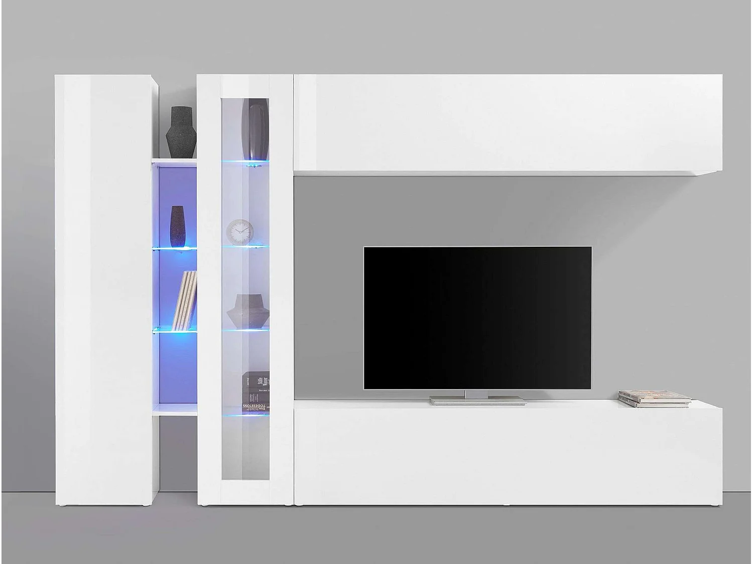 Mueble TV salón blanco Joy Duet