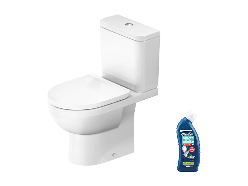 WC à poser DURAVIT Duravit No.1 avec abattant frein de chute + nettoyant