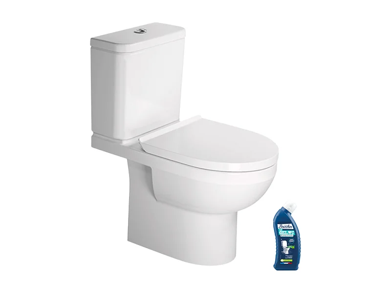 WC à poser DURAVIT Duravit No.1 avec abattant frein de chute + nettoyant