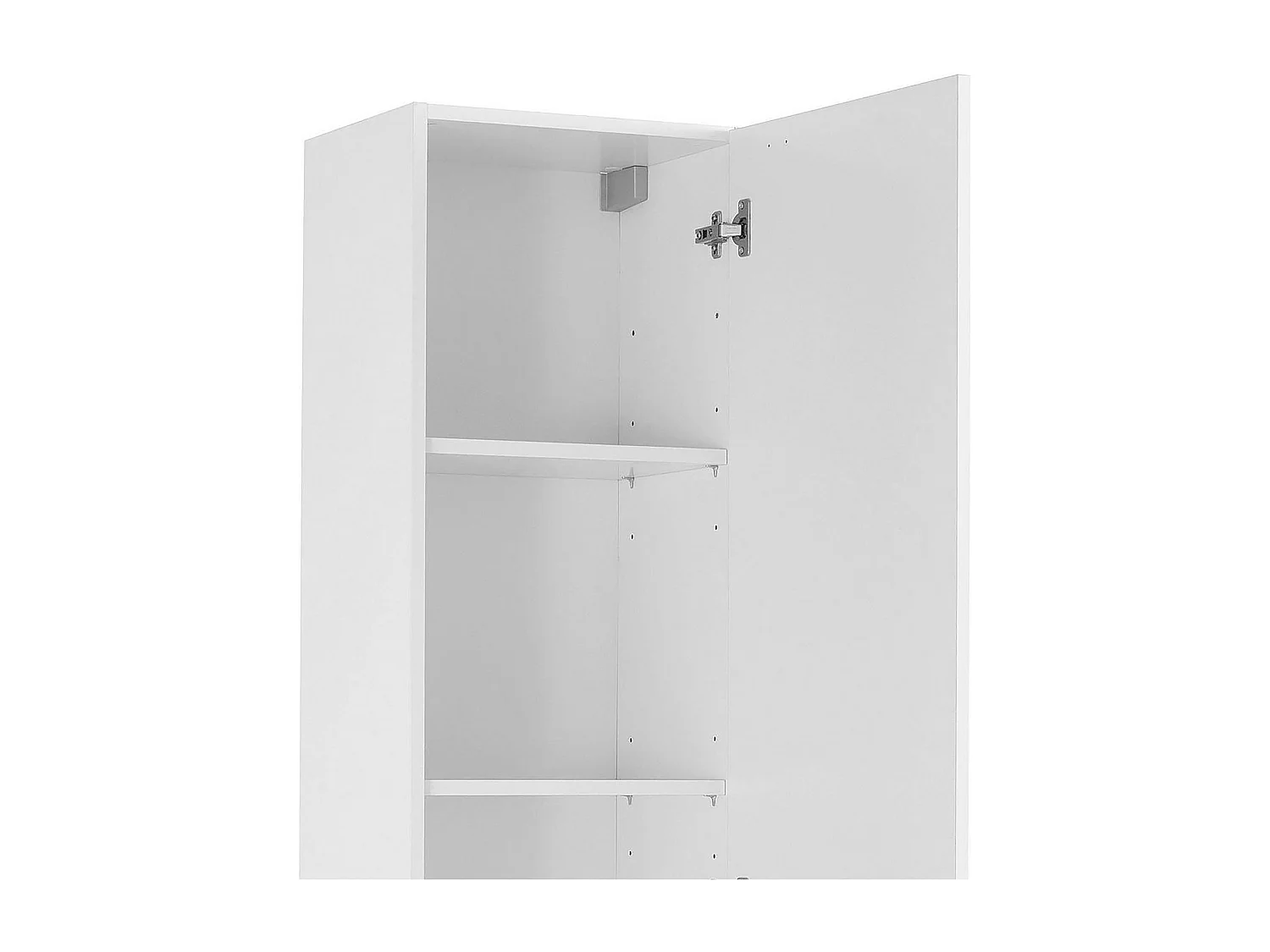 Mueble TV suspendido moderno blanco 2 armarios Vibe WH