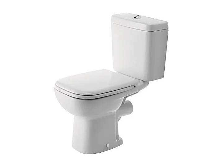 WC à poser DURAVIT D-code avec abattant + nettoyant