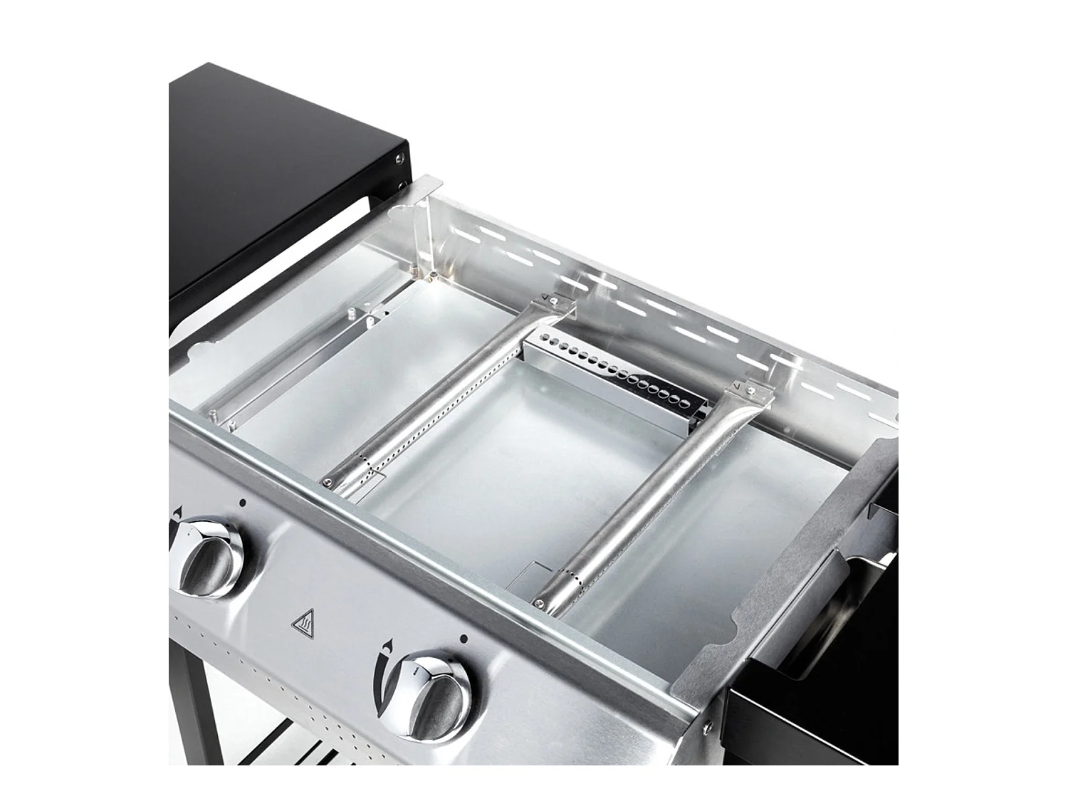 Plancha à gaz 2 feux 5,3kW PAMPLUNA - SOMAGIC