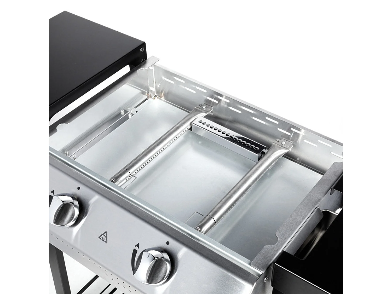 Plancha à gaz 2 feux 5,3kW PAMPLUNA - SOMAGIC