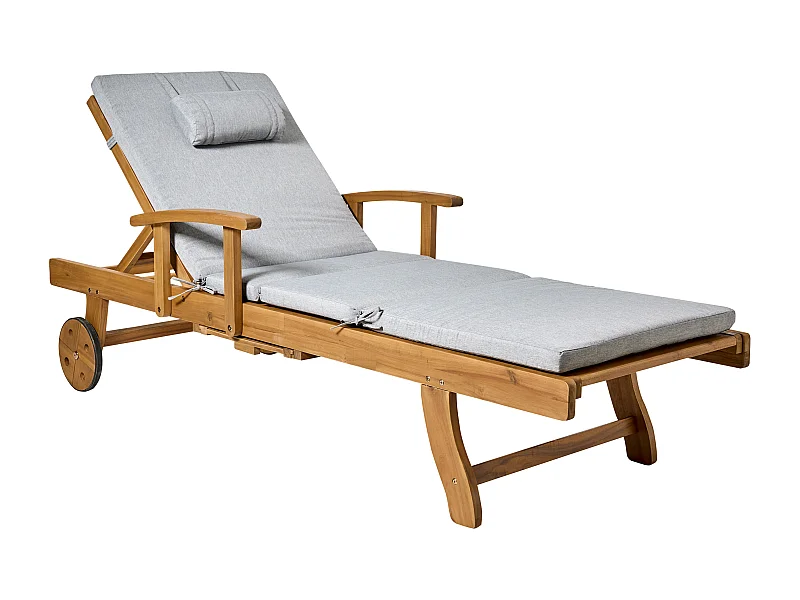 Transat avec coussin JAVA PREMIUM Acacia Mélange de gris