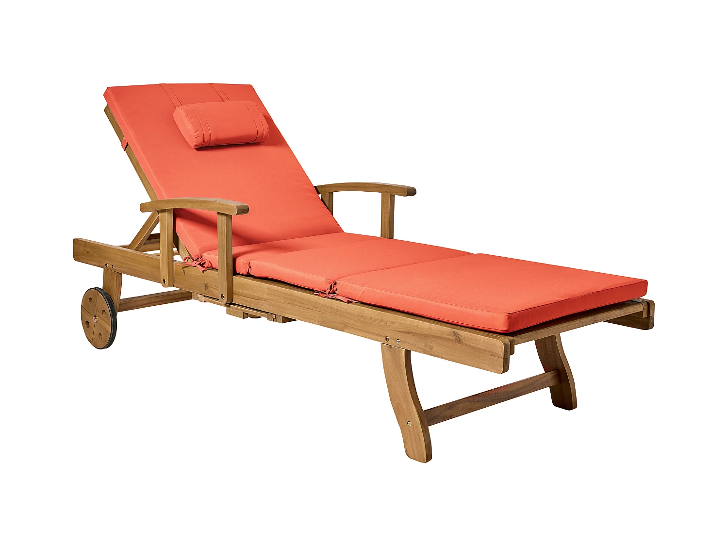 Transat avec coussin JAVA PREMIUM Acacia Rouge