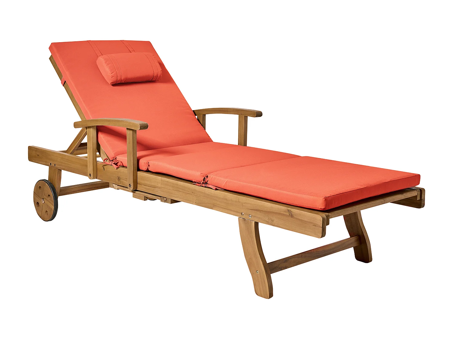 Transat avec coussin JAVA PREMIUM Acacia Rouge