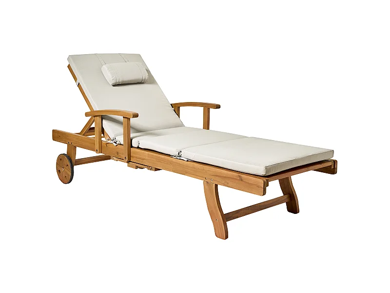 Transat avec coussin JAVA PREMIUM Acacia Taupe