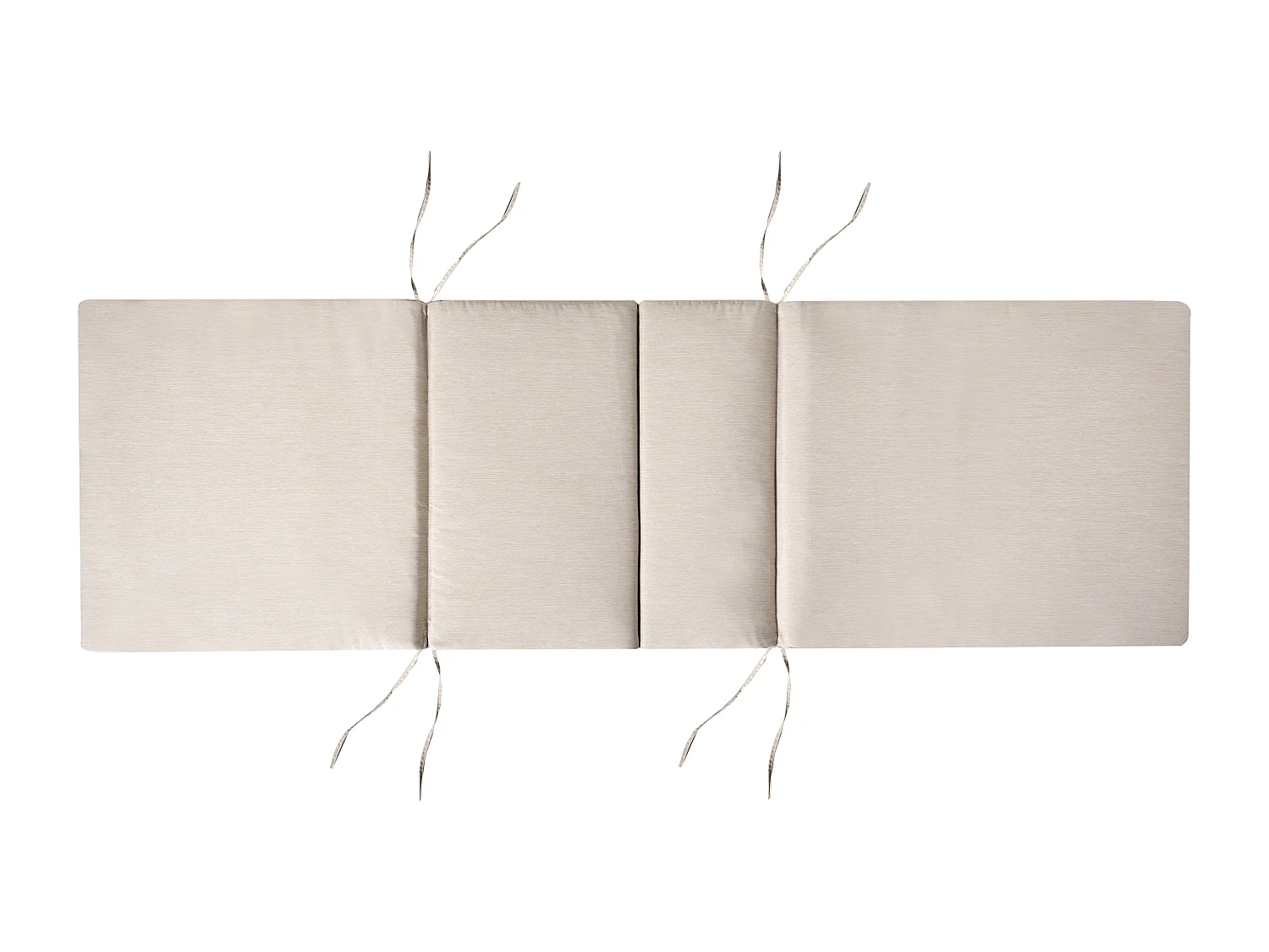 Transat avec coussin AMANTEA PREMIUM II Acacia Beige clair